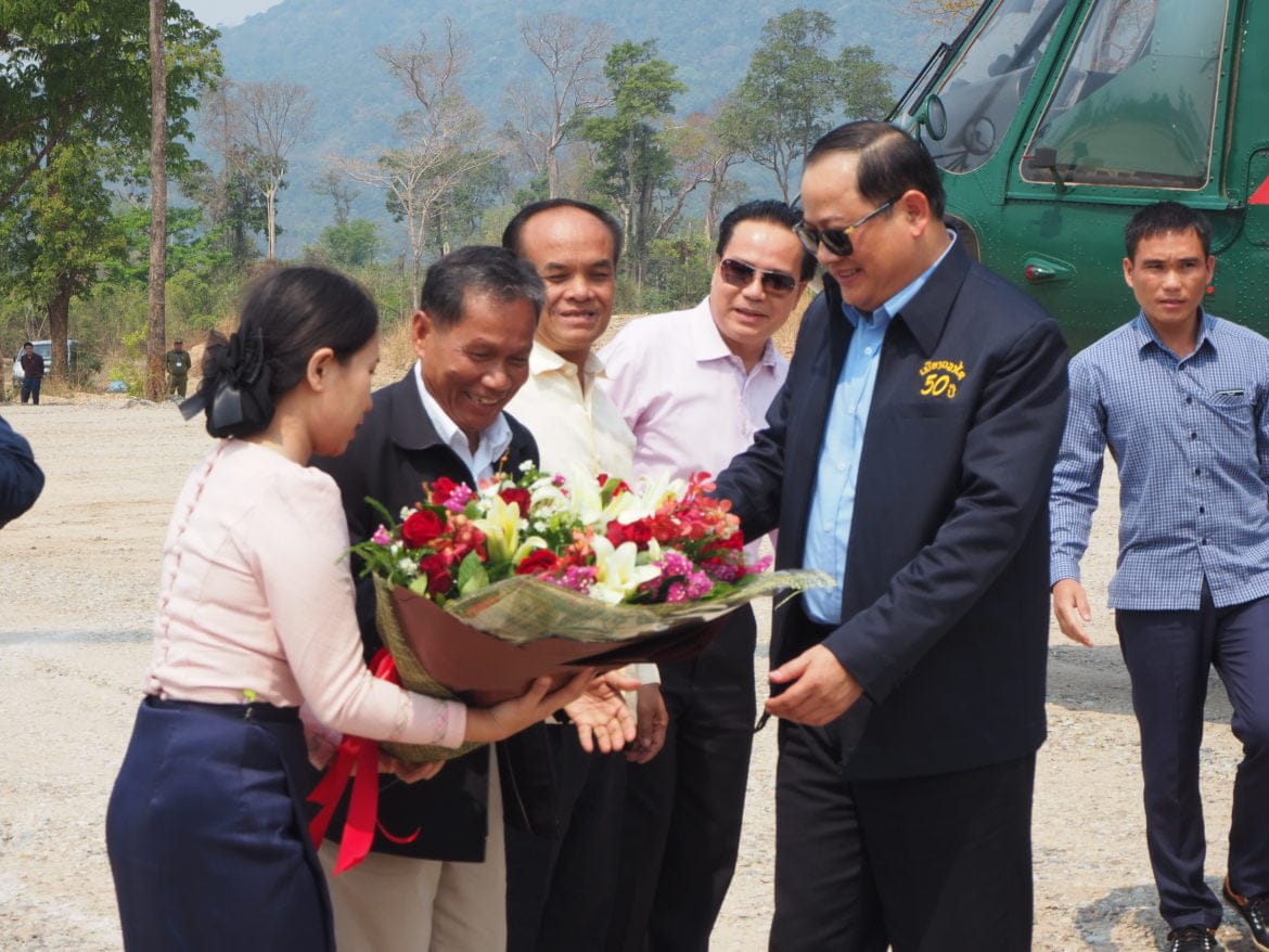 Deputy Prime Minister Visits the Nam Theun 1 Hydropower Project
