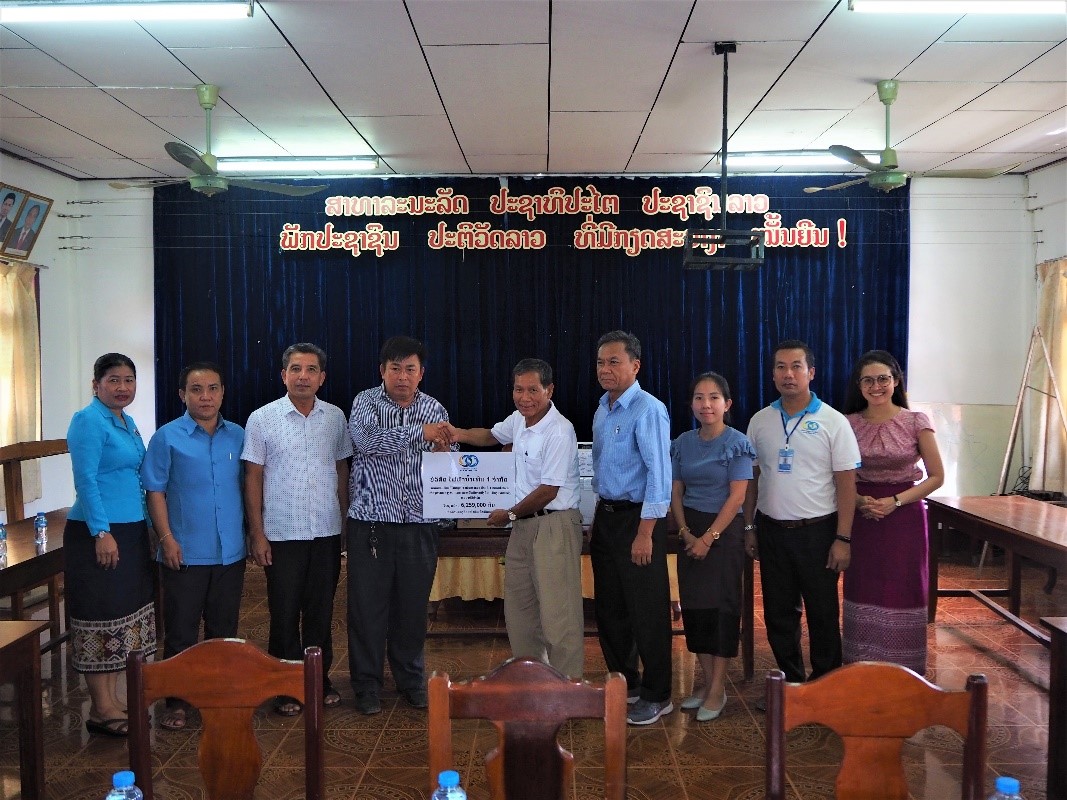 NT1PC Donated Office Equipment to the Office of Labor and Social Welfare, Pakkading District, Bolikhamxay Province