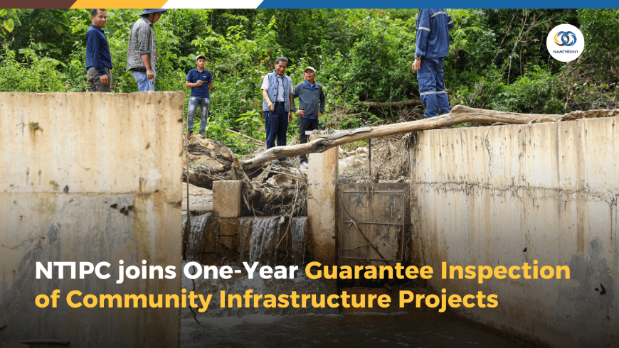 NT1PC joins One-Year Guarantee Inspection of Community Infrastructure Projects